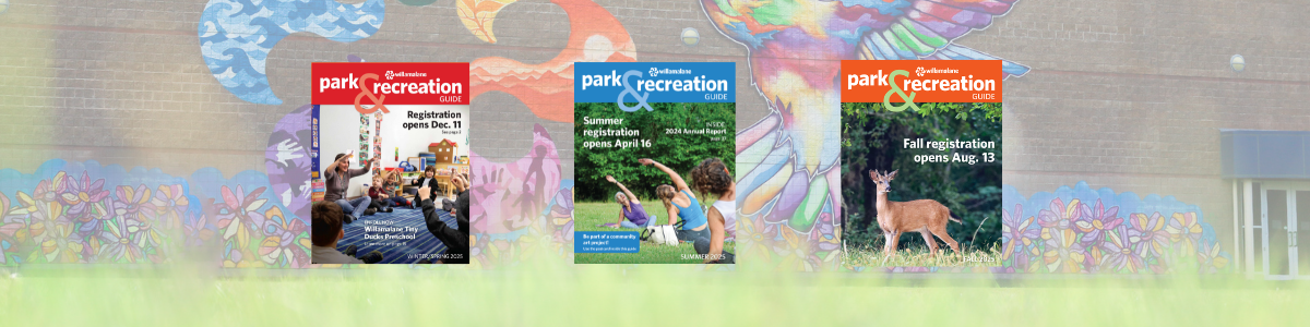 Past three rec guide covers