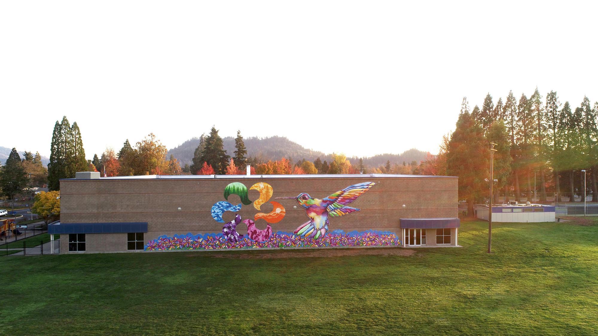 75th anniversary mural
