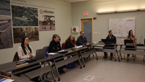 Willamalane Board Members Attend Board Meeting