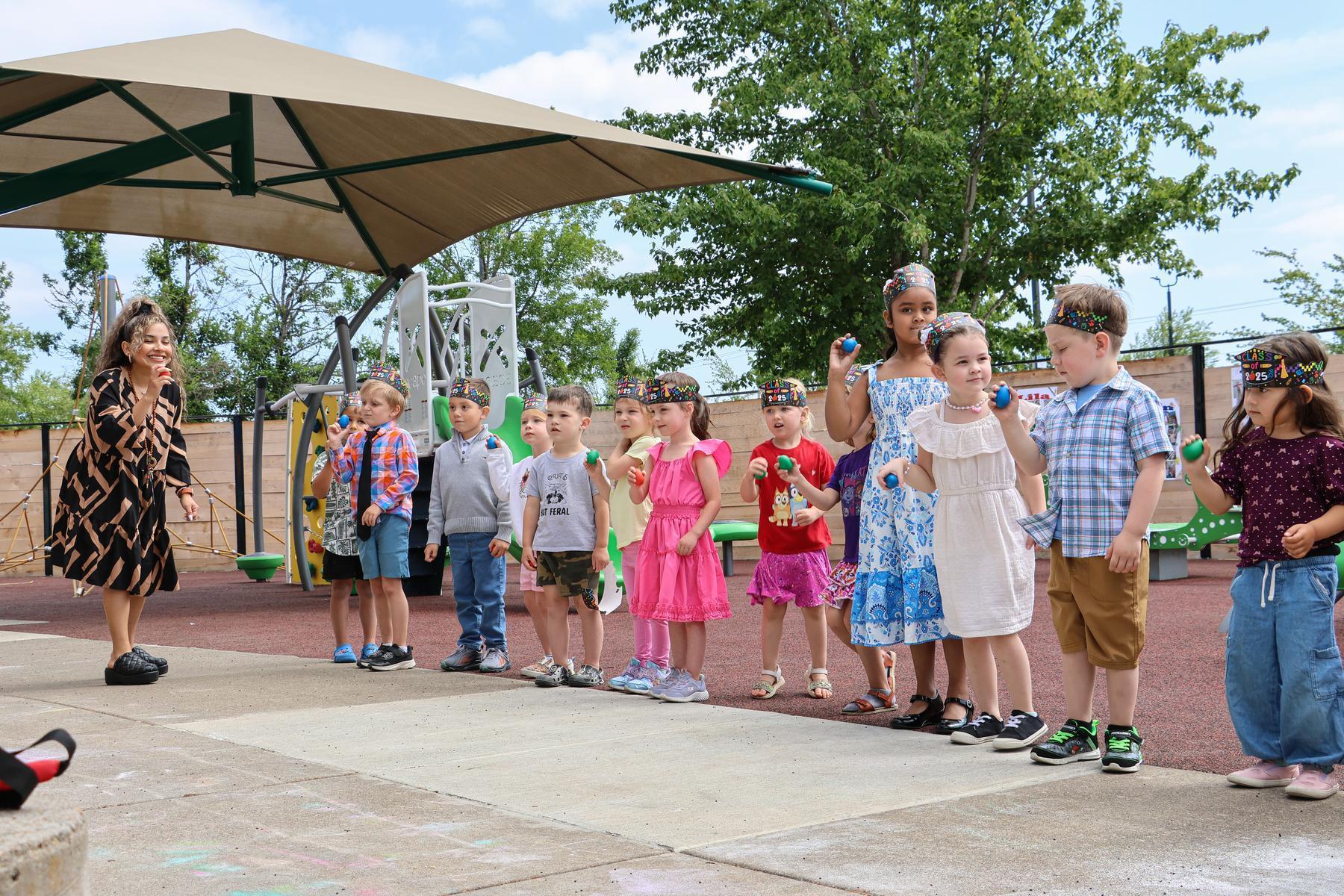 Preschooler performance for parents